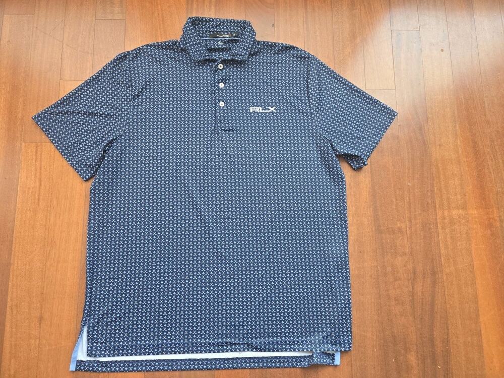 RLX Ralph Lauren Golf Polo Shirt Mens Large